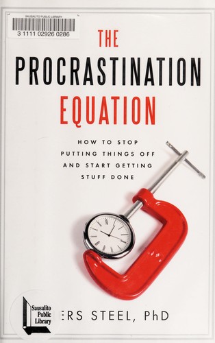 Cover of The Procrastination Equation