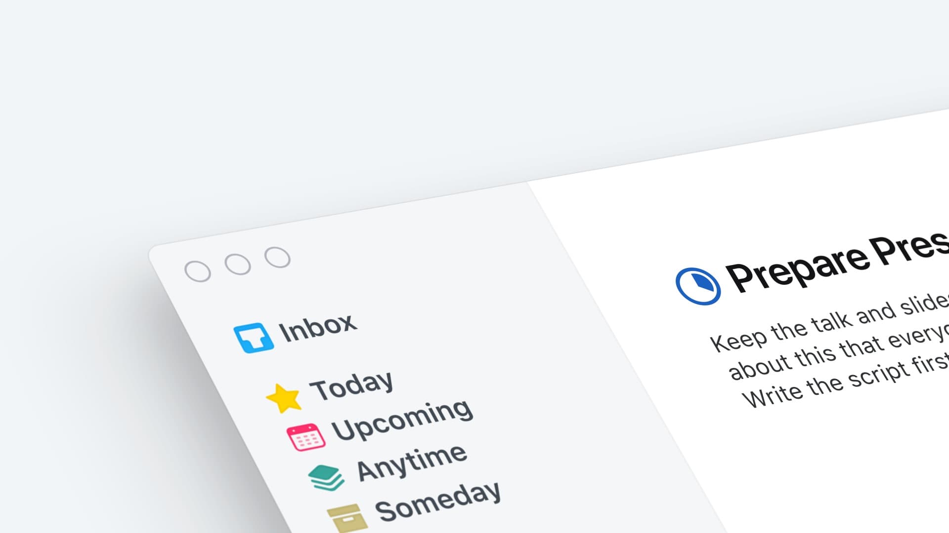 Things 3 interface