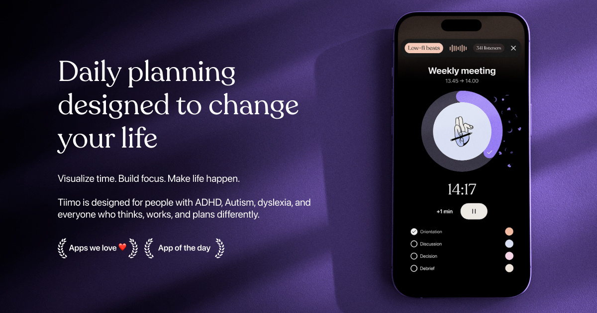Tiimo interface